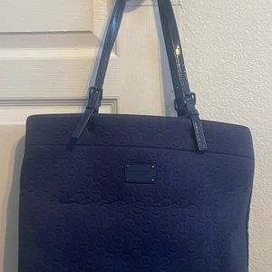 Blue Michael Kors Tote-Very Good Condition